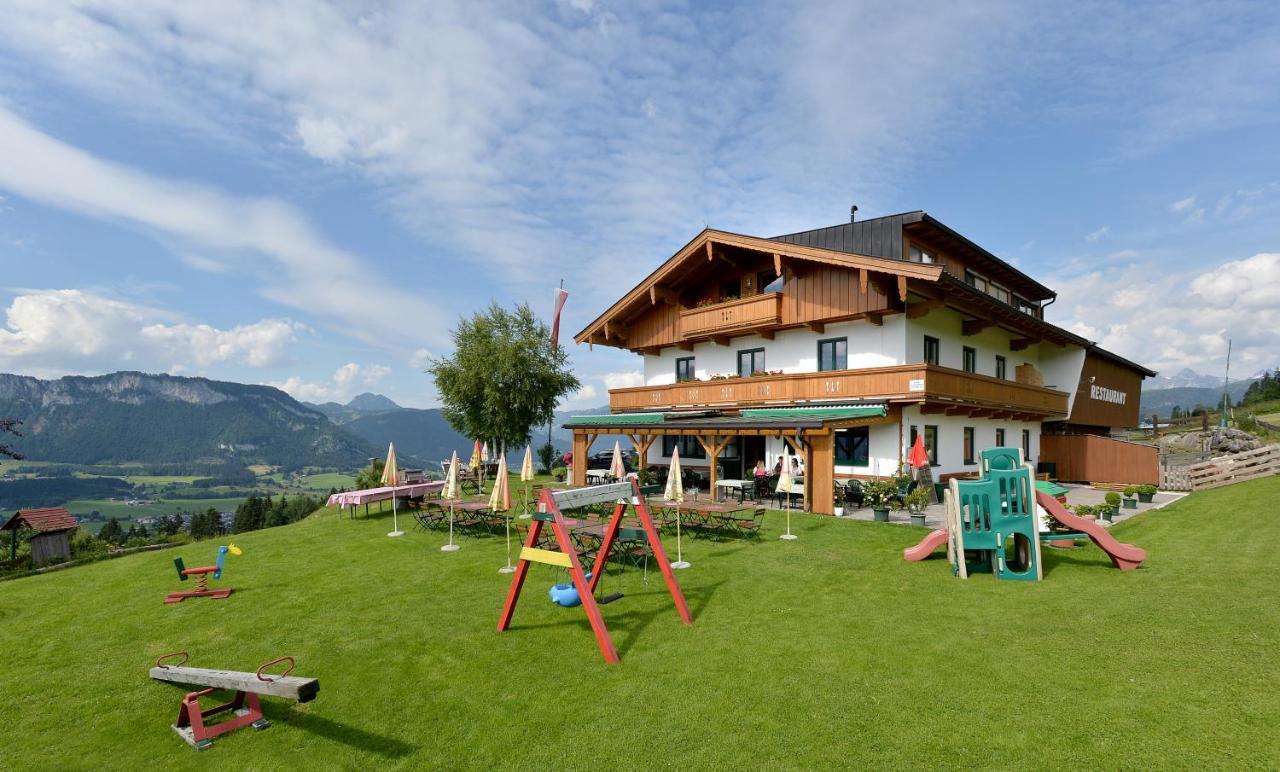 Alpengasthof Hirschberg St. Johann in Tirol Exterior foto
