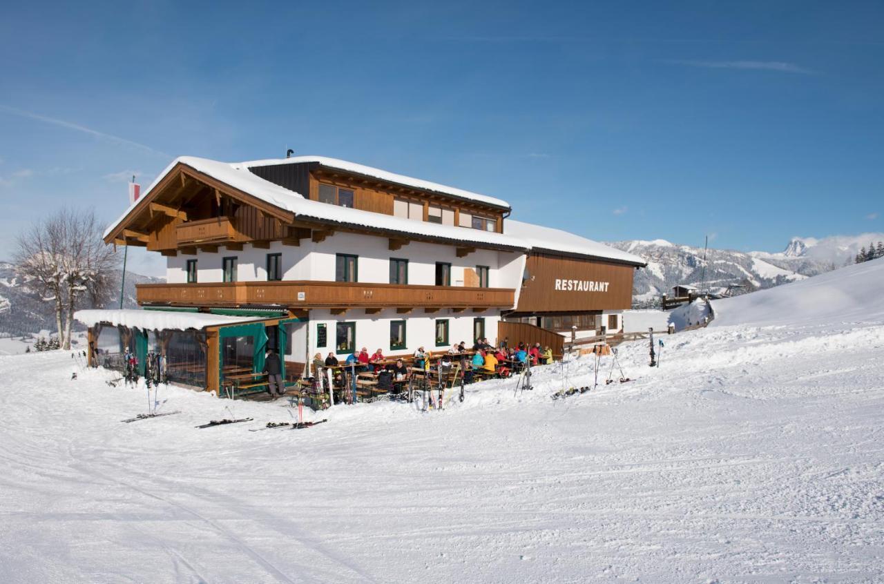 Alpengasthof Hirschberg St. Johann in Tirol Exterior foto