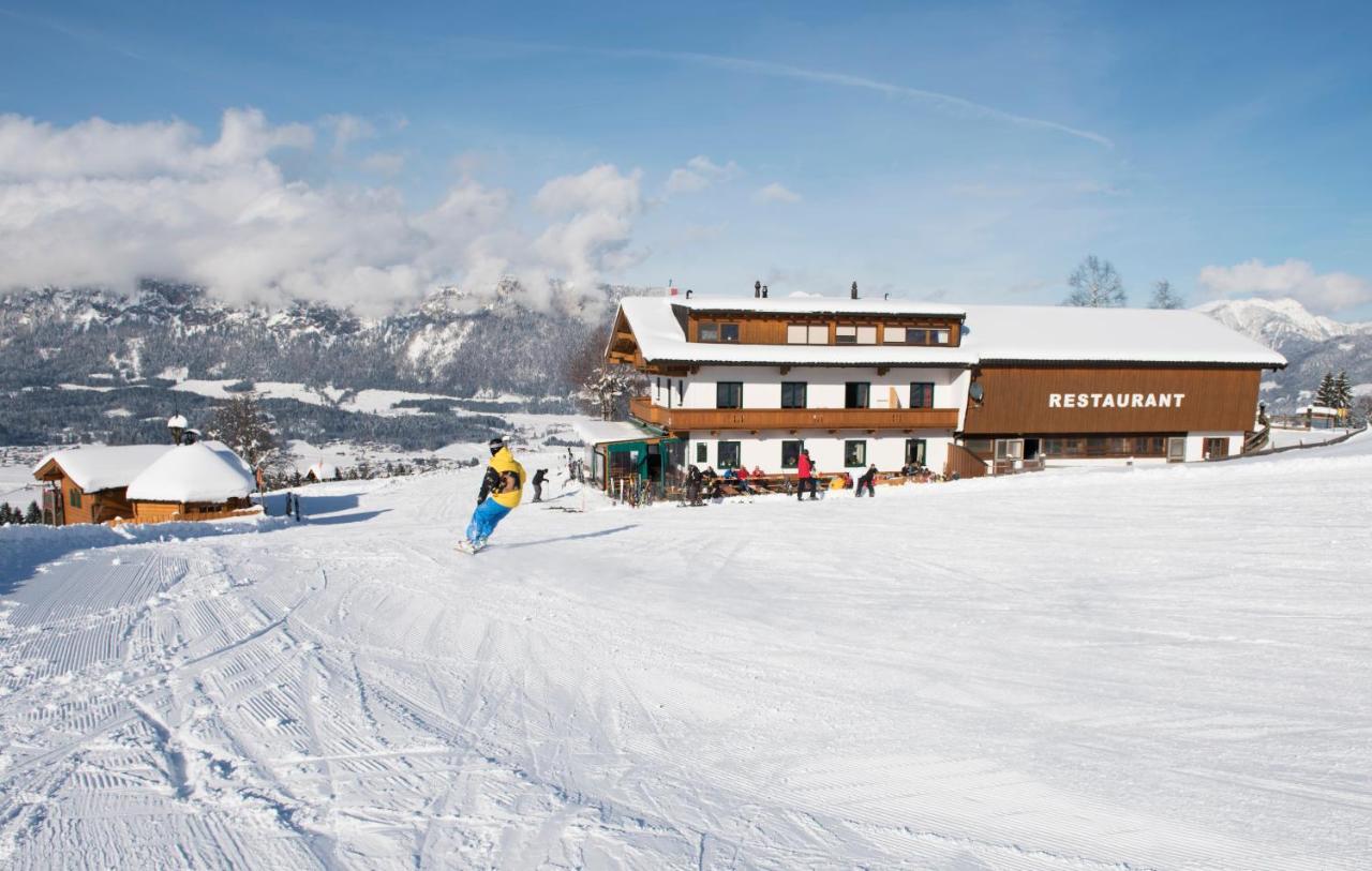 Alpengasthof Hirschberg St. Johann in Tirol Exterior foto