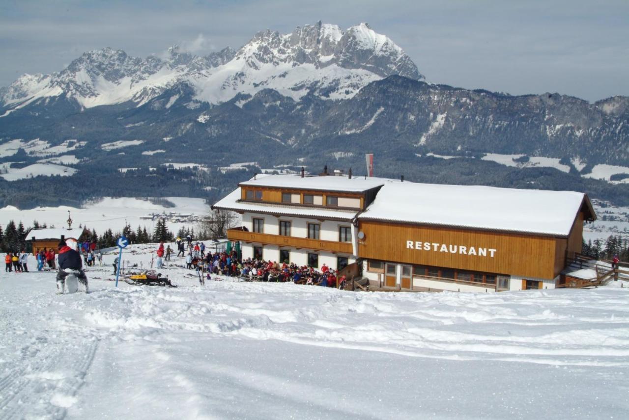 Alpengasthof Hirschberg St. Johann in Tirol Exterior foto