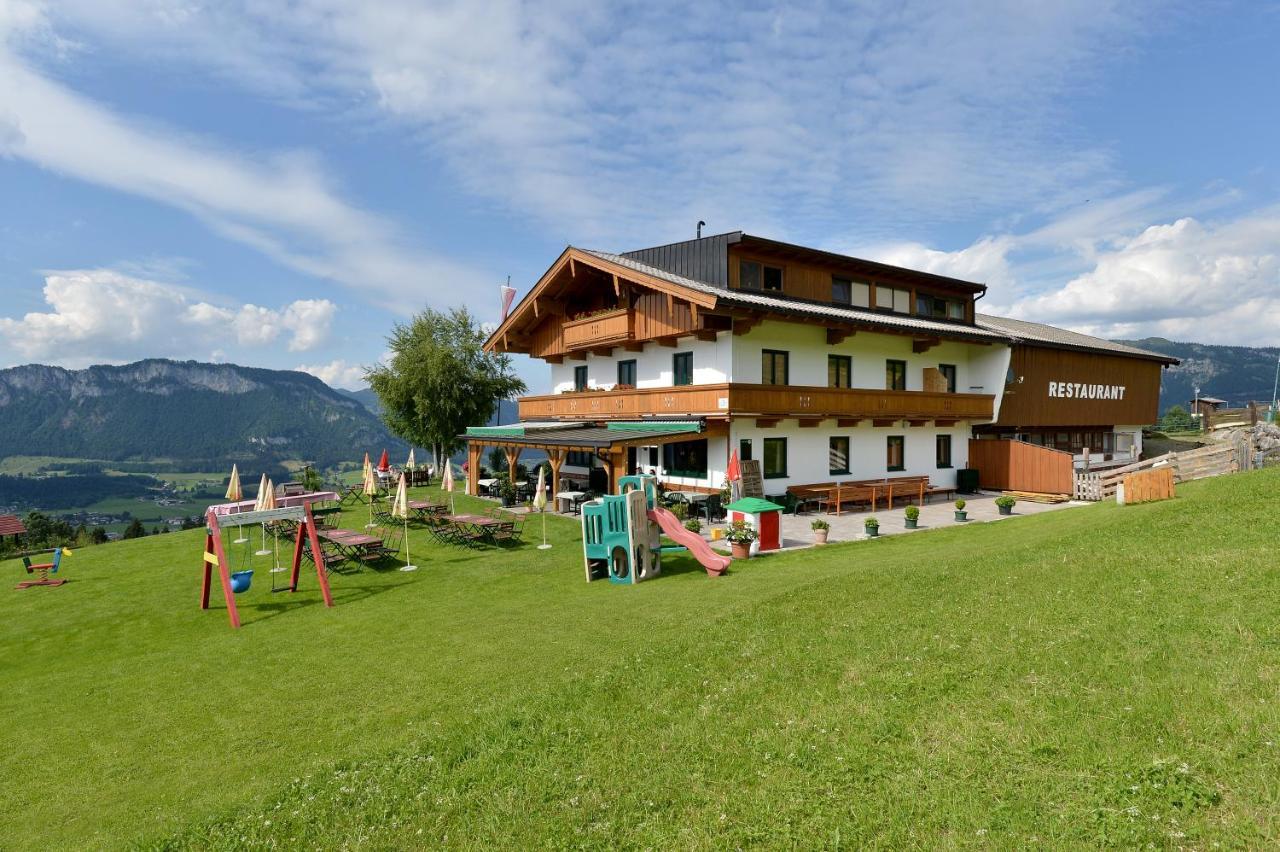 Alpengasthof Hirschberg St. Johann in Tirol Exterior foto